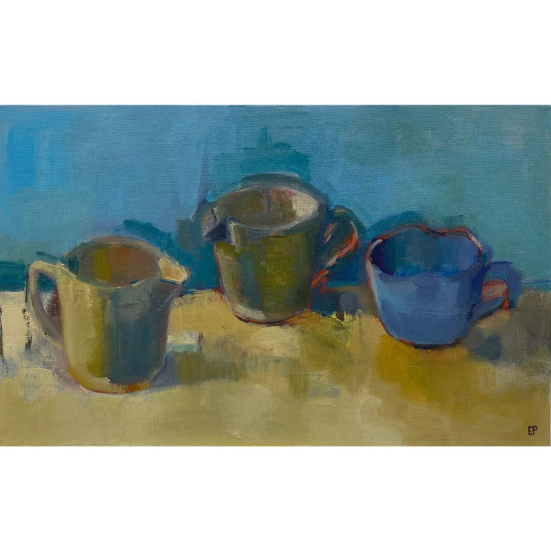 'Chalices Of Hope', Oil Painting, Framed