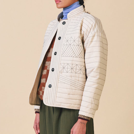 Matilda Jacket - Oat