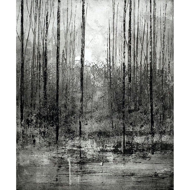 'Our Life Is A Faint Tracing On The Surface Of Mystery' Etching, Framed/Unframed