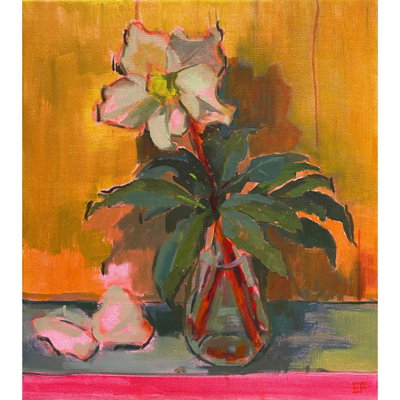 'I Wish You Happiness, Oil Painting, Framed