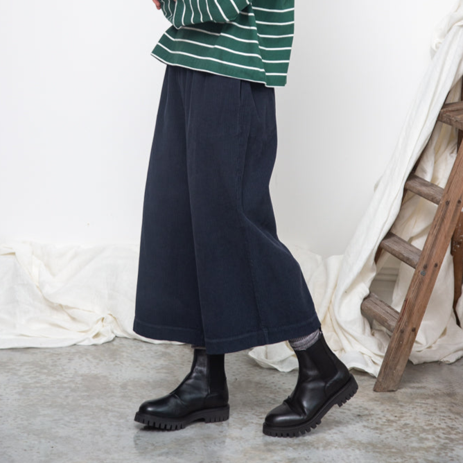 Evora Trousers - Night Sky Navy