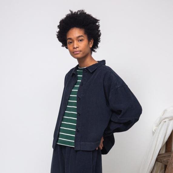 Tierra Overshirt - Night Sky Navy