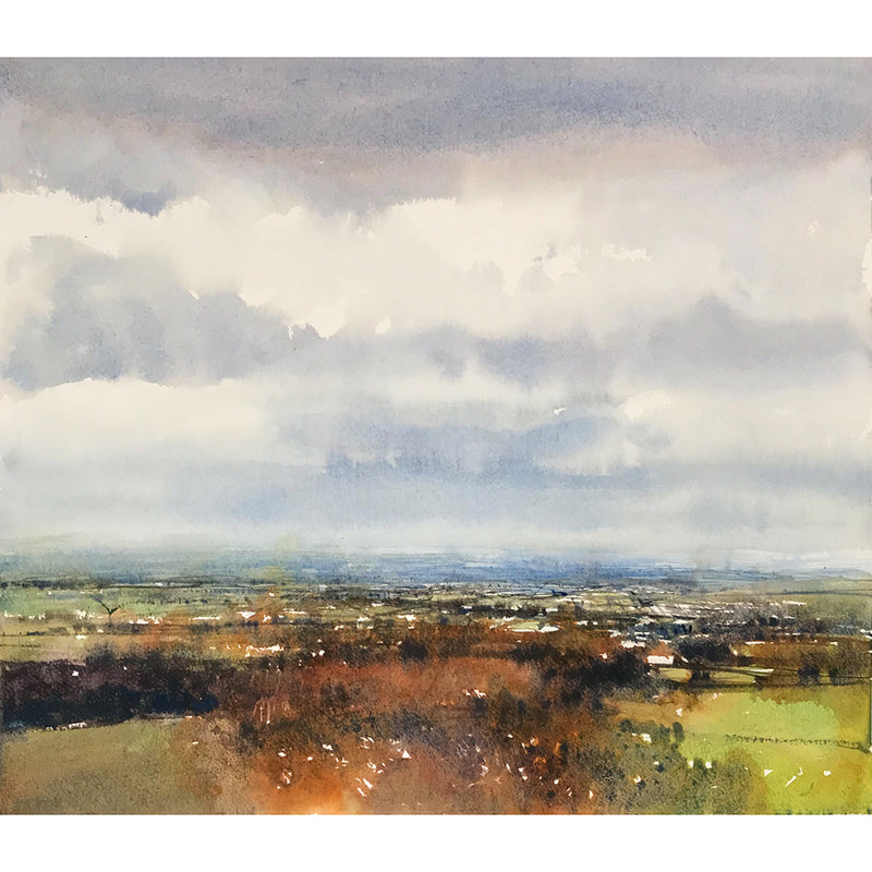 'Autumn Colour' Watercolour, Framed