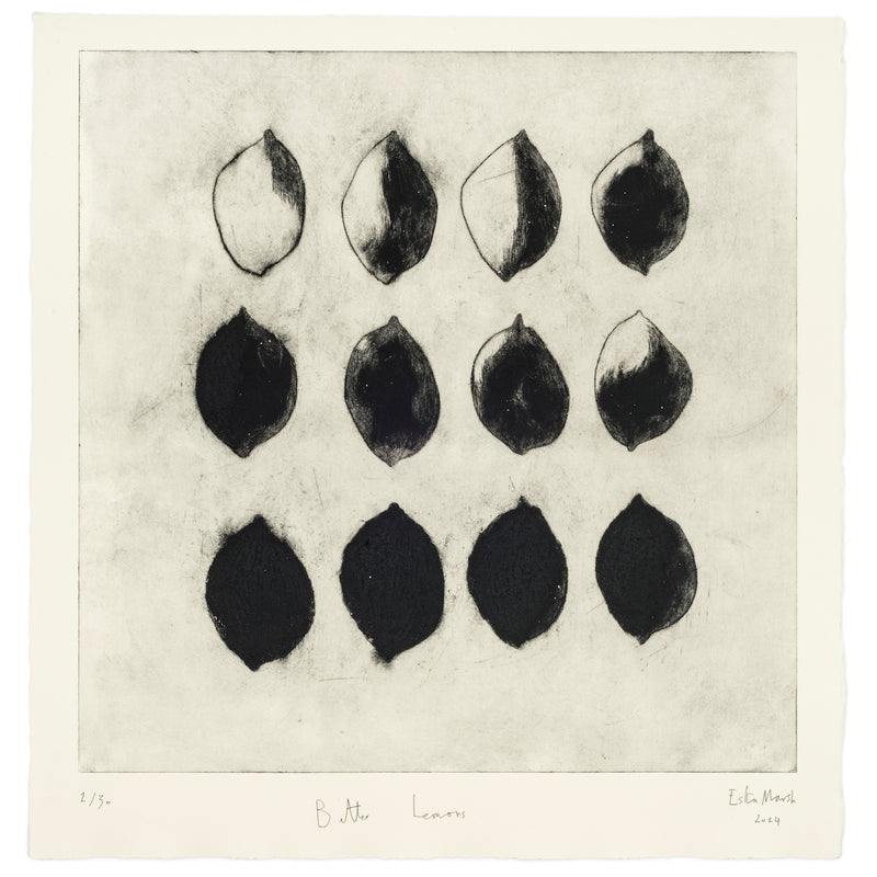 'Bitter Lemons', Drypoint Print