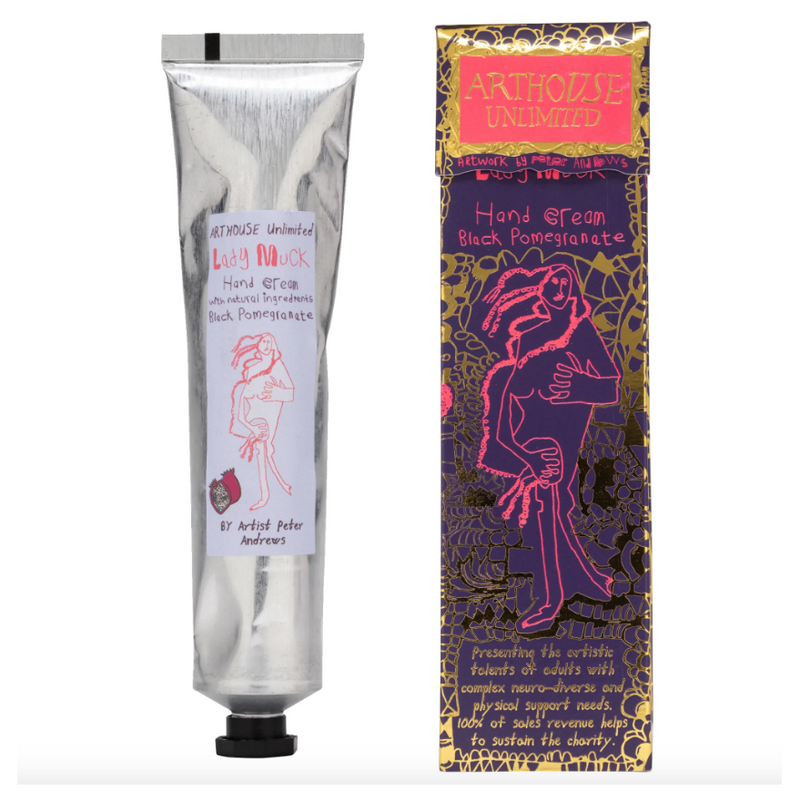 Lady Muck Design Hand Cream with Black Pomegranate