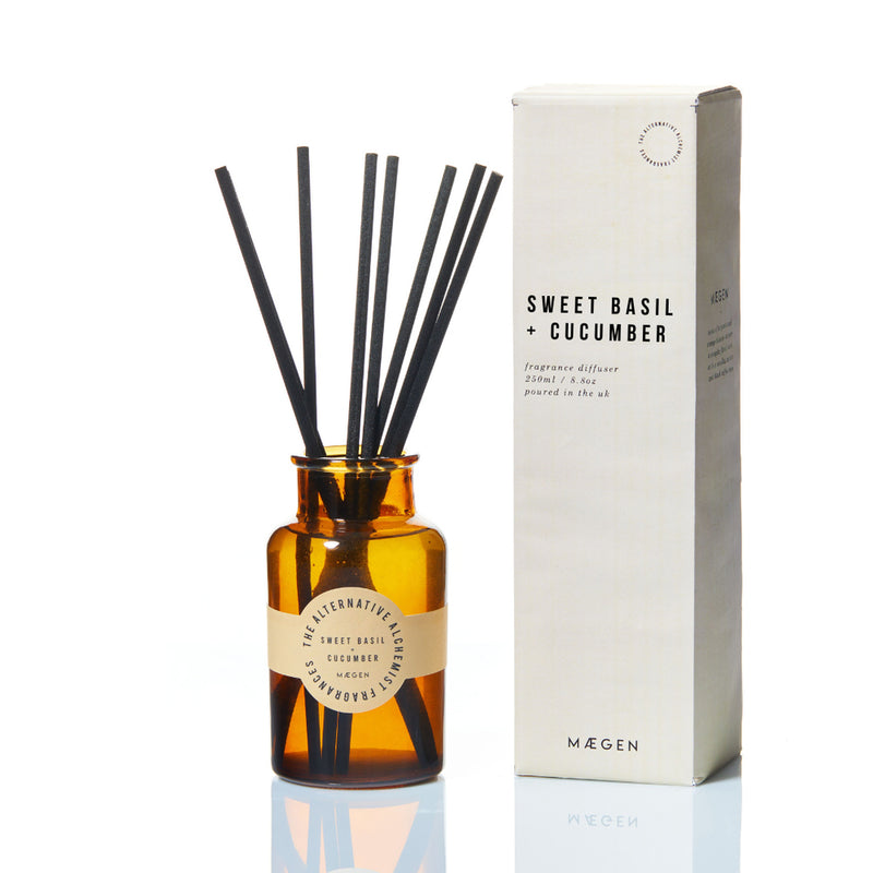 Reed Diffuser - Sweet Basil & Cucumber