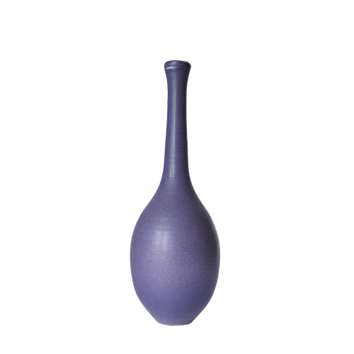 Violet Long-Neck Oval Ceramic Vase (Copy)