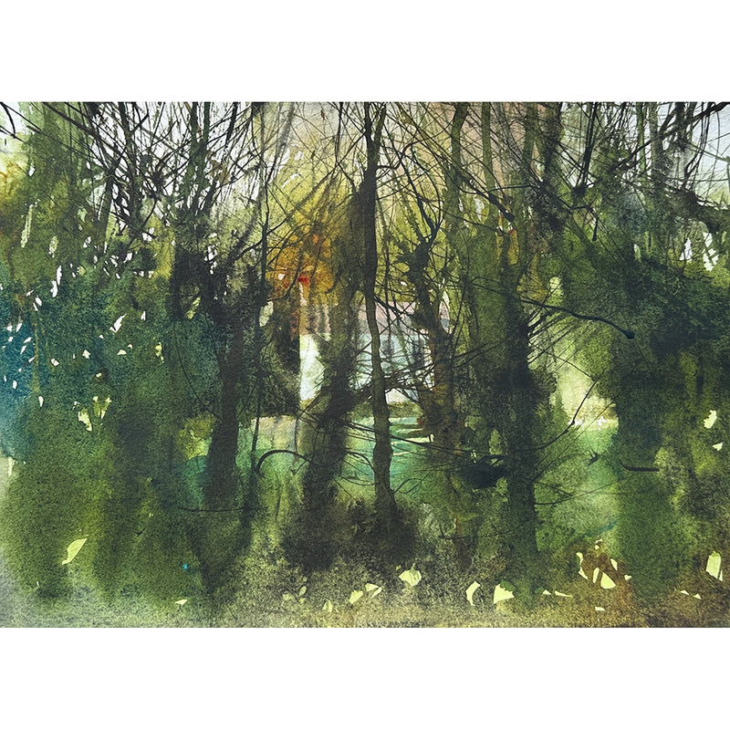 'Sanctuary' Watercolour, Framed