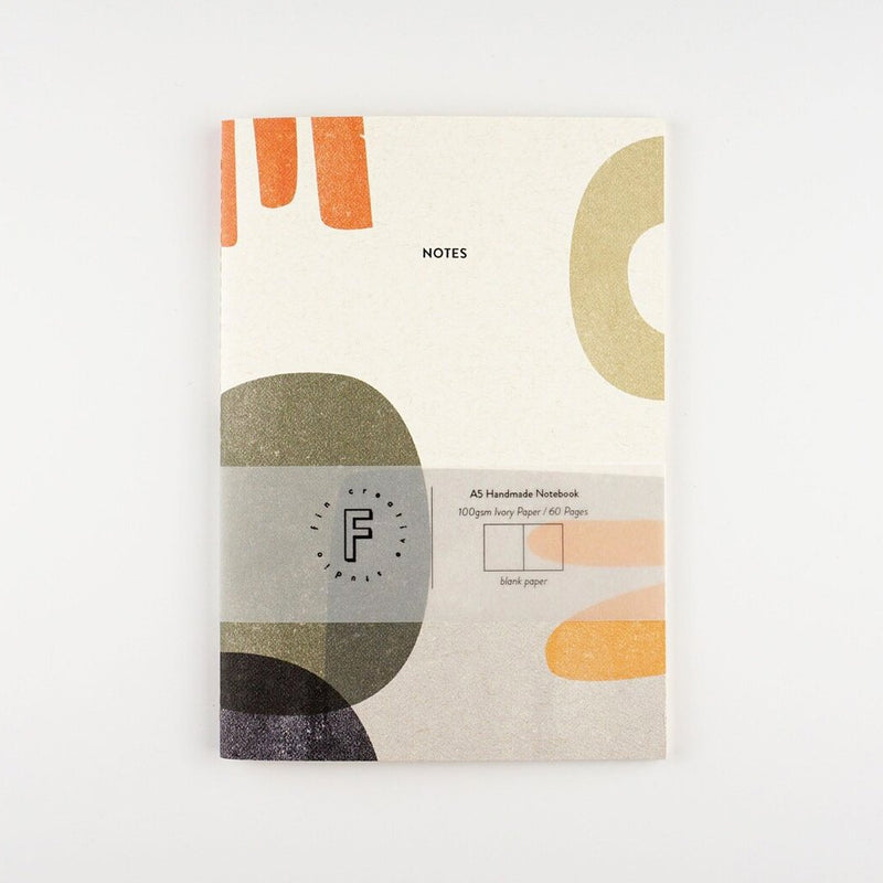 Botanic Green Notebook A5