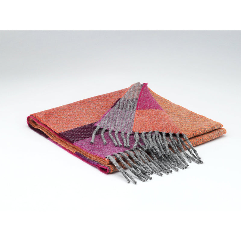 Havana Stripe Wool Scarf
