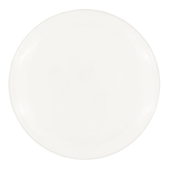 Pearl White Handmade Glass Plate