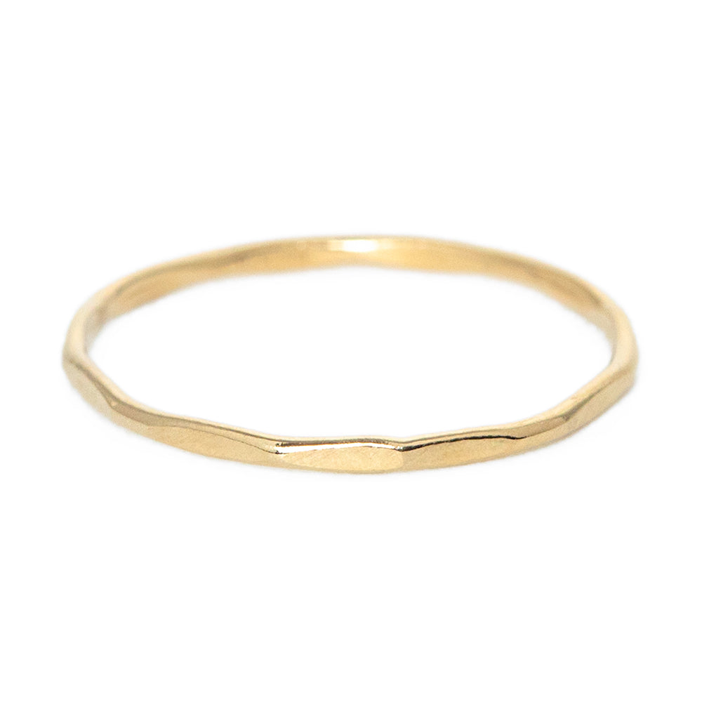 Tide Ring, Gold Vermiel
