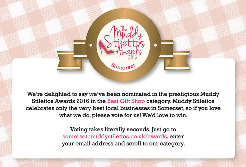 SEED are finalists in the Muddy Stilettos Awards 2016!