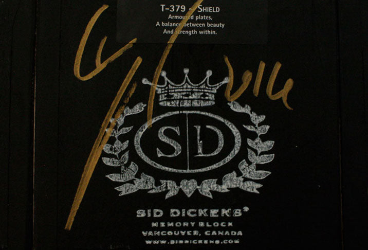 Very Limited Edition Signed Sid Dickens Memory Blocks