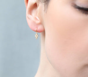 Marquess Victorian Sterling Silver Drop Earrings