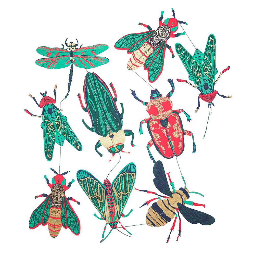 Insects Vertical Wall Hanging