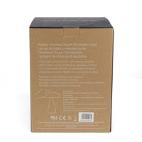 Touch dimmable mushroom table lamp | Mustard yellow