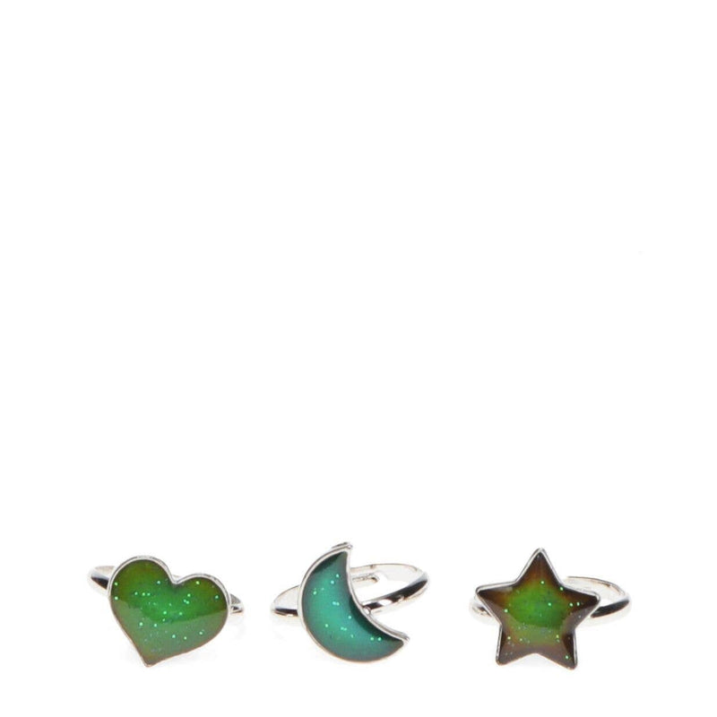 Mood Rings (Set of 3) | Heart, Star & Moon