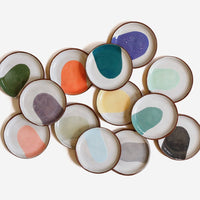 Handmade Terracotta Trinket Dish / Tiny Plate |Celeste