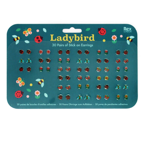 Stick On Earrings (30 Pairs) | Ladybird