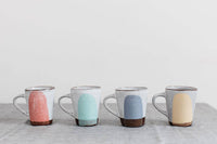 Handmade Contemporary Terracotta Cup | Ocean