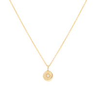 Star Set Diamond Necklace, Gold Vermeil