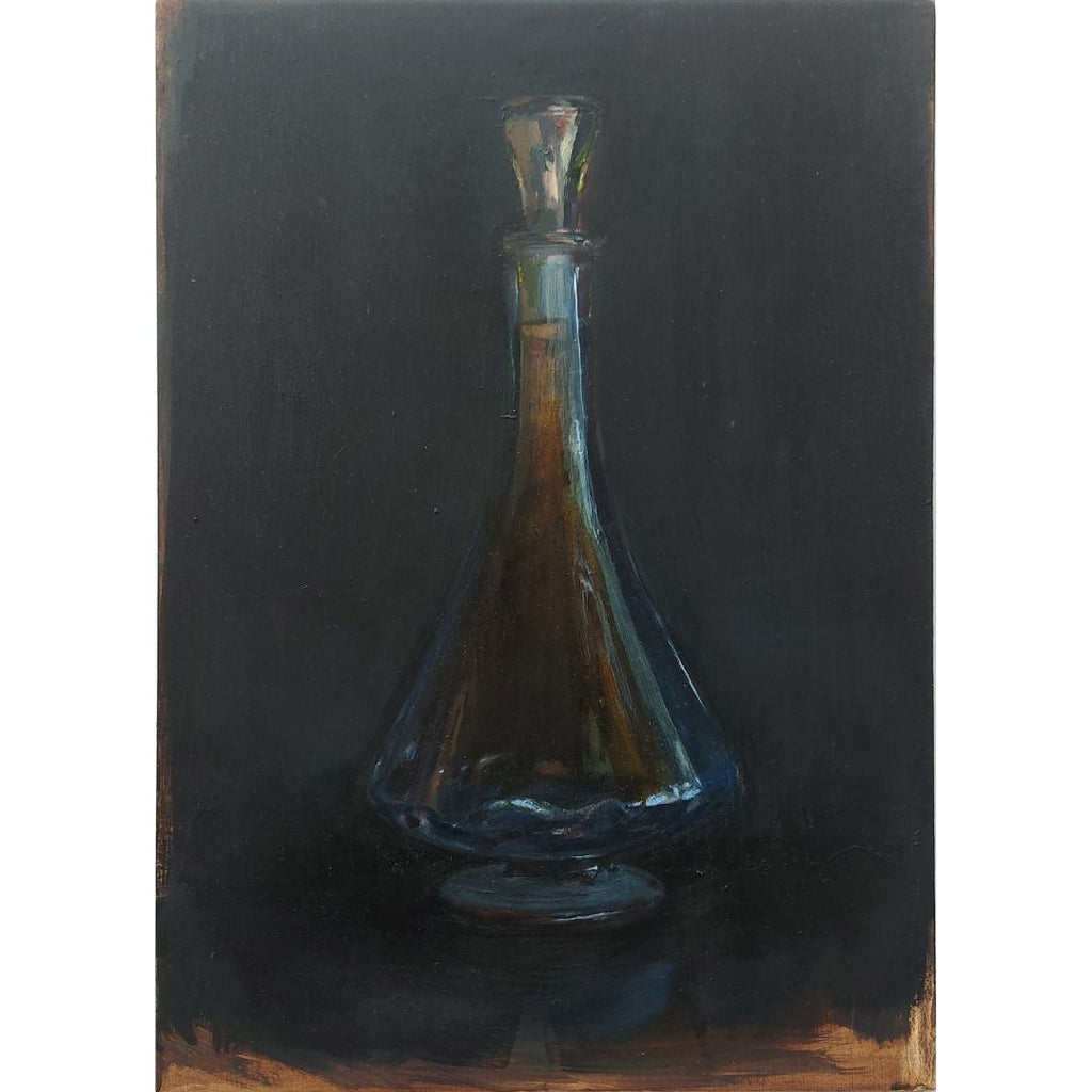 'Vessel' Oil on board, Framed