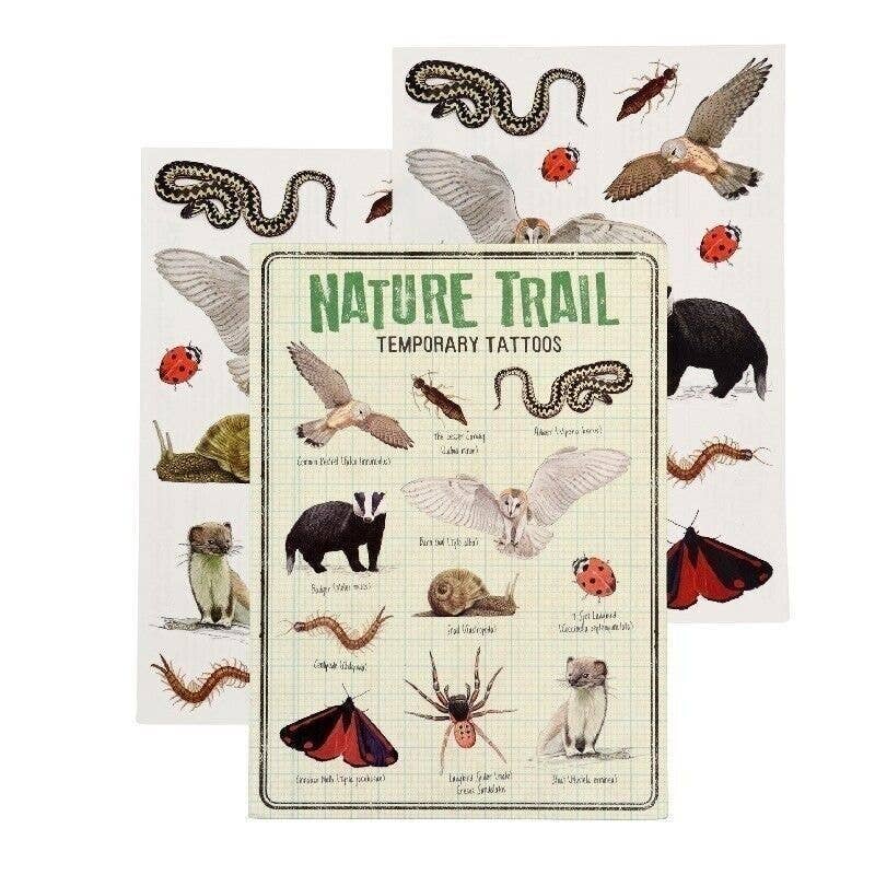 Temporary Tattoos | Nature Trail