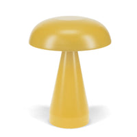 Touch dimmable mushroom table lamp | Mustard yellow
