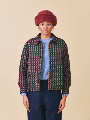 Halo Jacket - Check Pattern