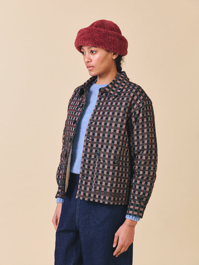 Halo Jacket - Check Pattern