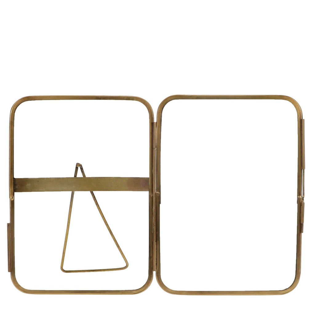 Rounded Standing Brass Frame