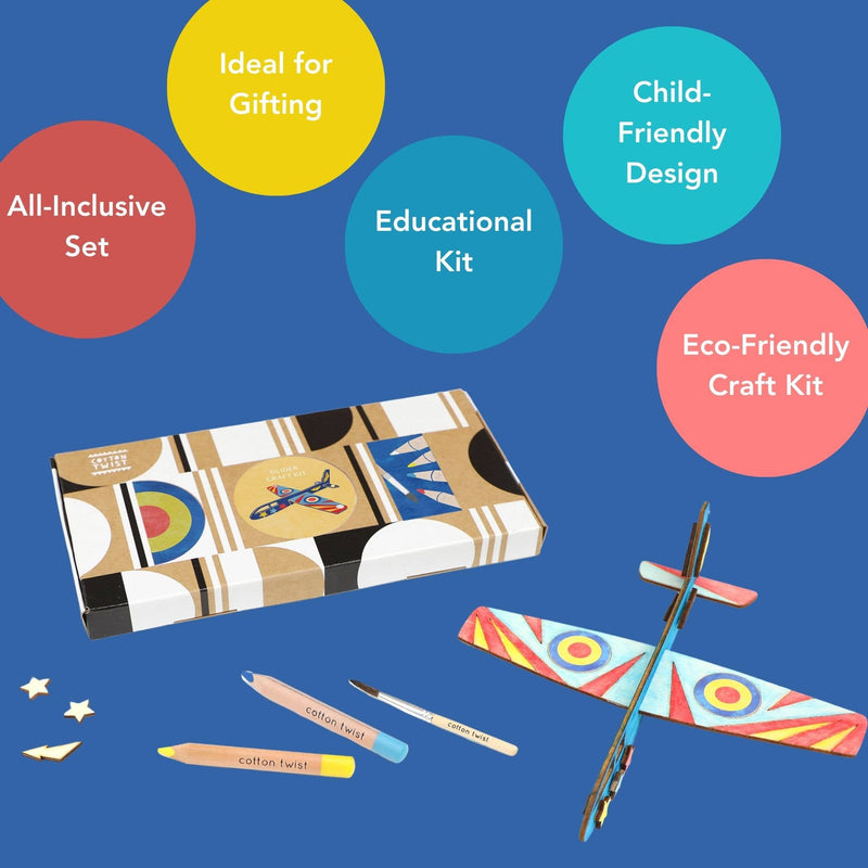 Plane Craft Kit Activity Box