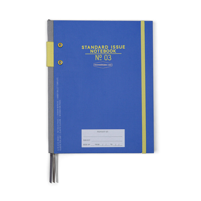 Notebook - Cobalt & Citron