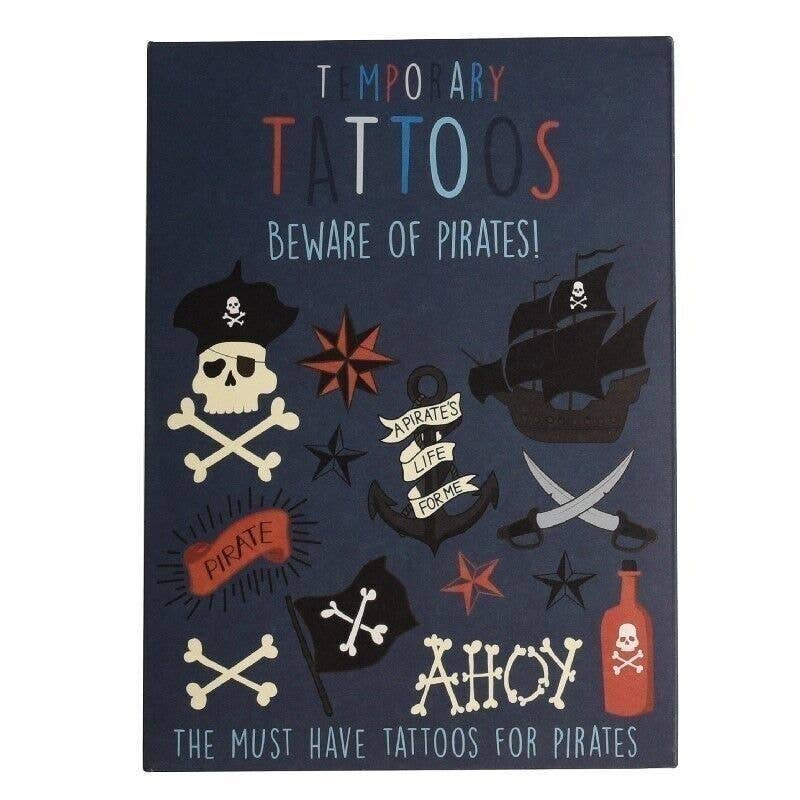 Temporary Tattoos | Beware of The Pirates