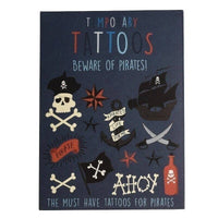 Temporary Tattoos | Beware of The Pirates