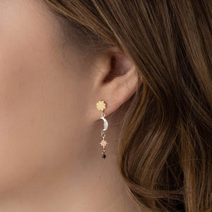 Sun Moon And Stars Earrings