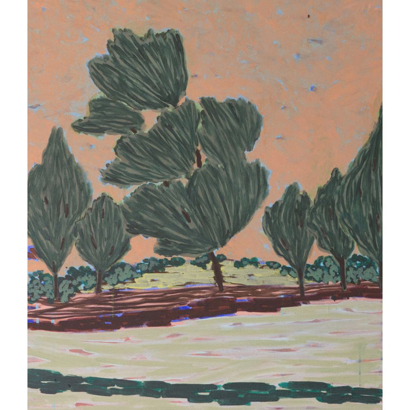 'At Sunset' Acrylic On Canvas