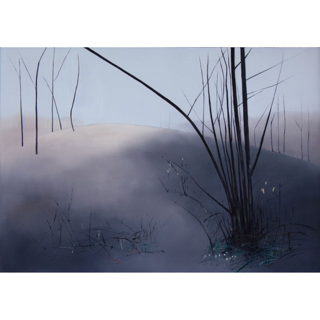 'Thoughts Of Spring V' Oil on Panel, Framed