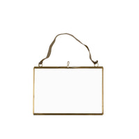 Landscape Hanging Brass Frame