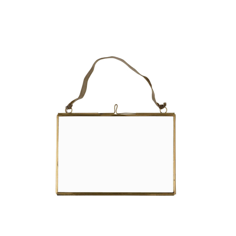 Landscape Hanging Brass Frame