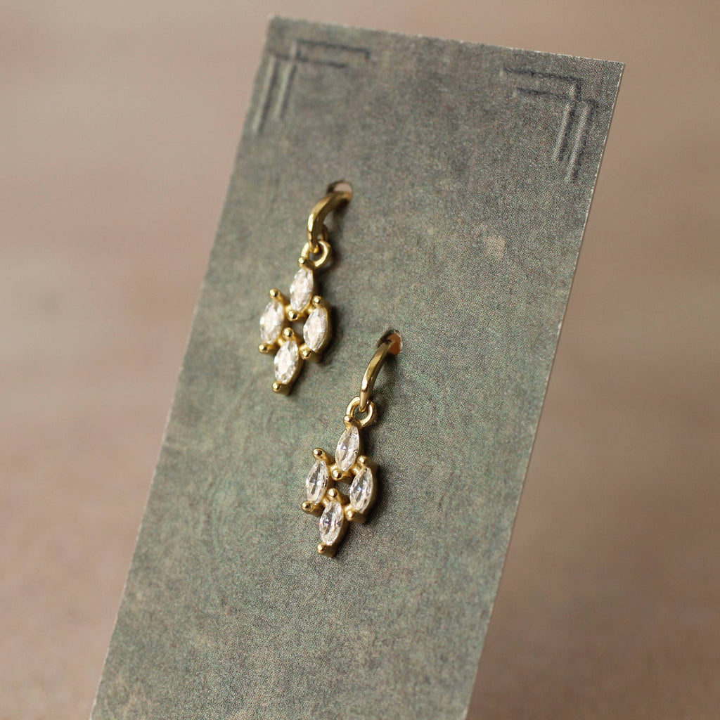 Marquess Victorian Sterling Silver Drop Earrings