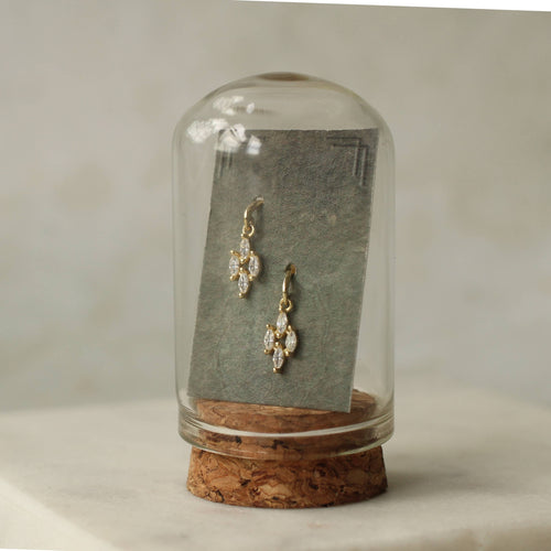 Marquess Victorian Sterling Silver Drop Earrings