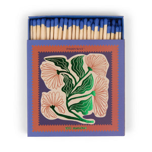 Paddywax Jumbo Boxed Matches - Floral