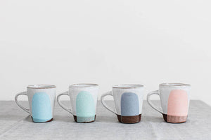 Handmade Contemporary Terracotta Cup | Ocean