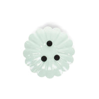Enamel Flat Flower Candle Holder | Light Grey