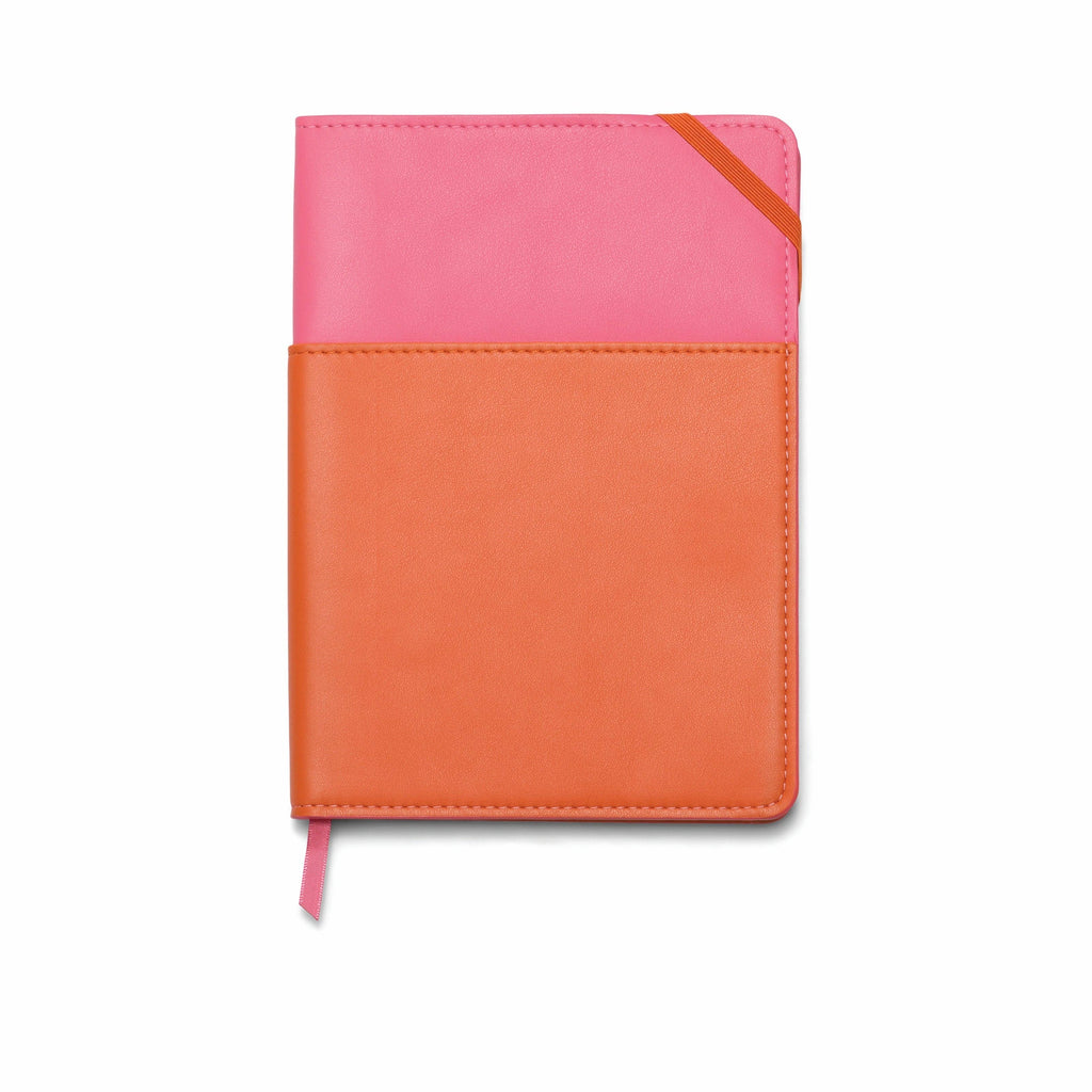 Designworks Ink Vegan Leather Pocket Journal | Pink & Chilli