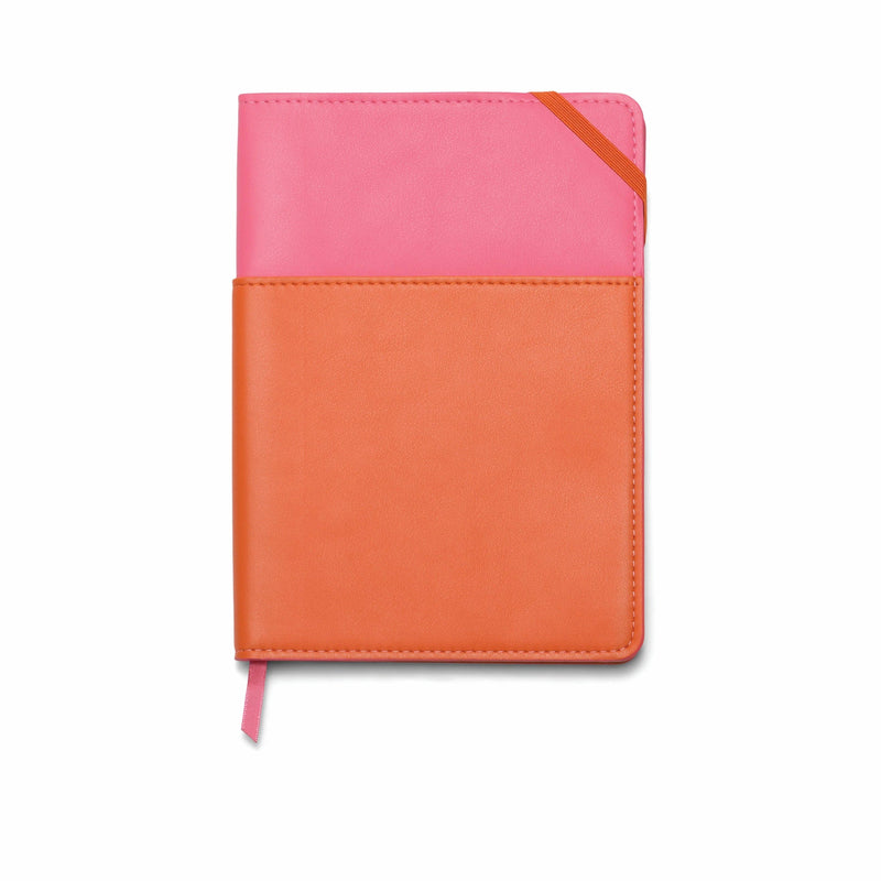 Designworks Ink Vegan Leather Pocket Journal | Pink & Chilli