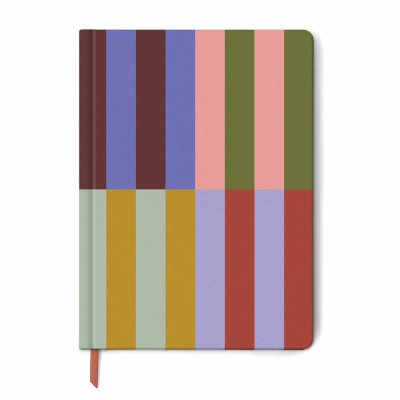 Jumbo Soft Touch Journal - Bold Stripe