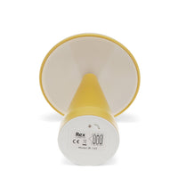 Touch dimmable mushroom table lamp | Mustard yellow